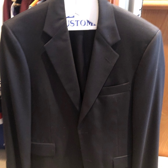 Black Suit Jacket - men's - size 38R - Picture 1 of 1